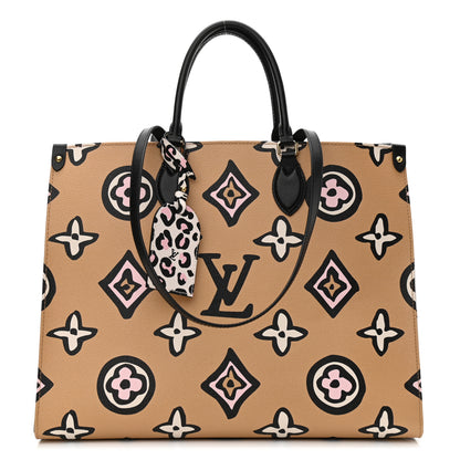 Louis Vuitton Monogram Giant Wild At Heart Onthego GM Arizona 1 of 9