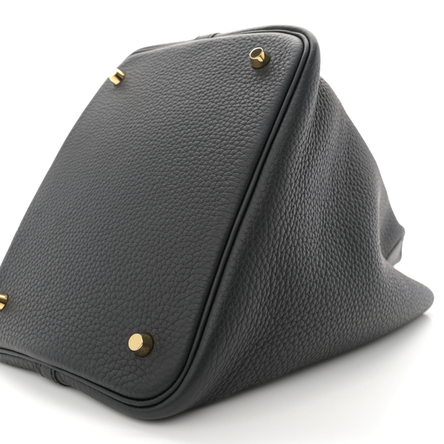 Hermes Taurillon Clemence Picotin Lock 22 MM Black 10 of 11