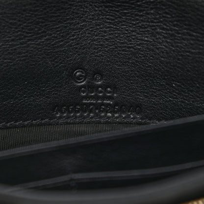 Gucci Microguccissima Crossbody Wallet Black 6 of 10