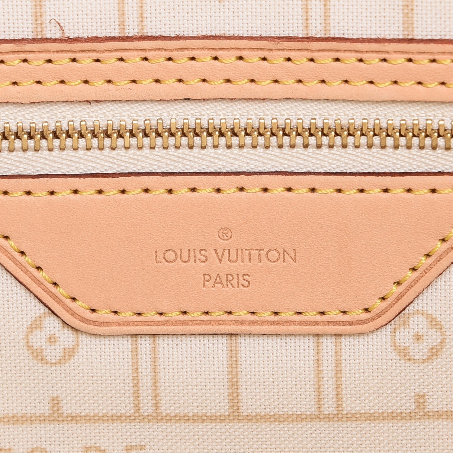 Louis Vuitton Damier Azur Neverfull MM 6 of 9