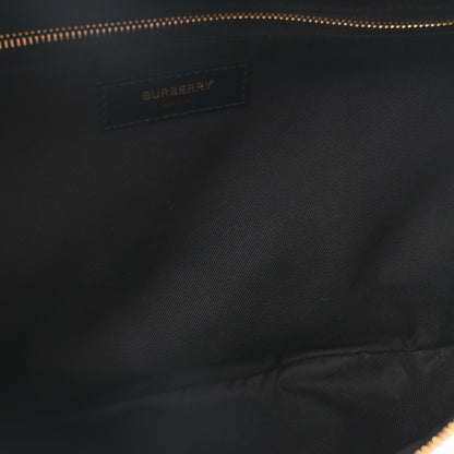 Burberry E-Canvas Monogram Stripe XL Sonny Bum Bag Bridle Brown 5 of 10