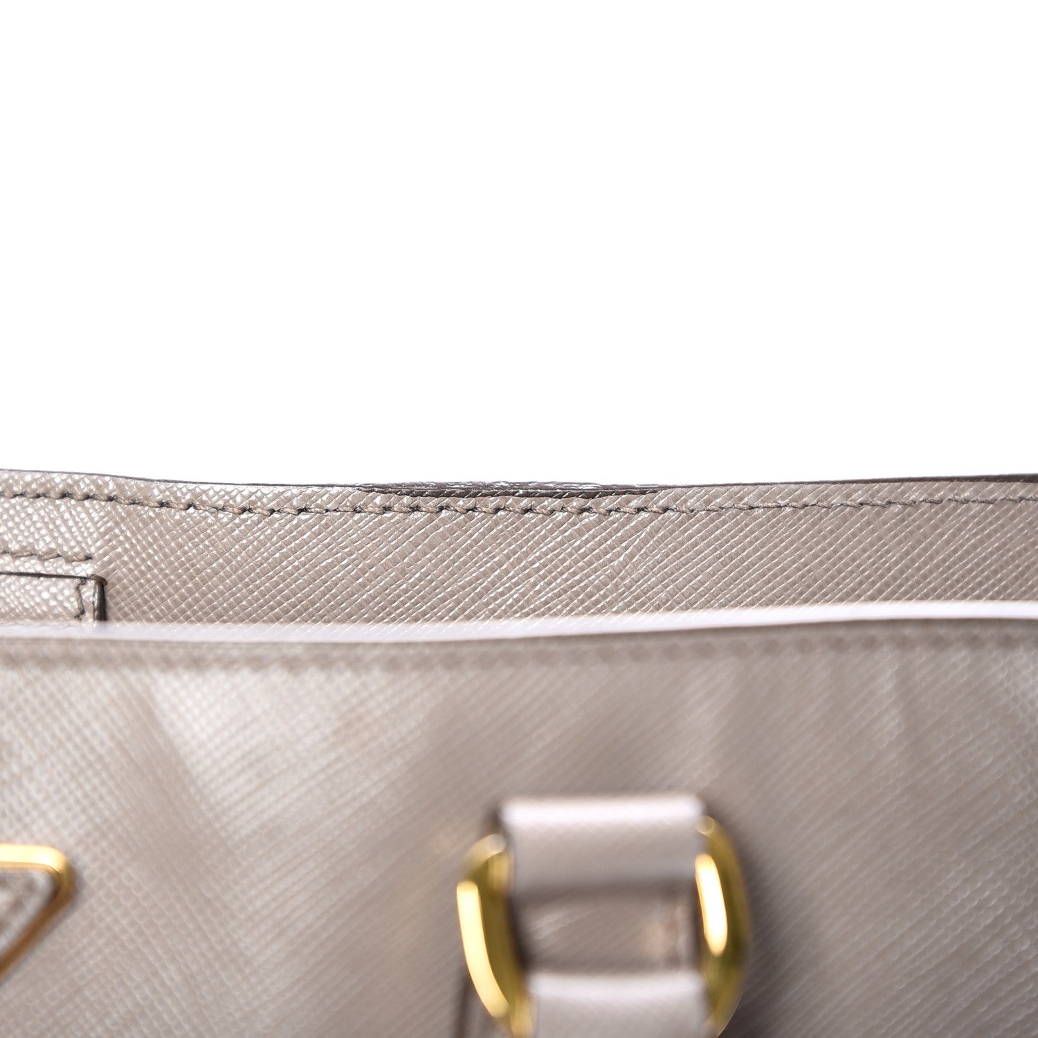 Prada Saffiano Lux Large Tote Argilla 7 of 15
