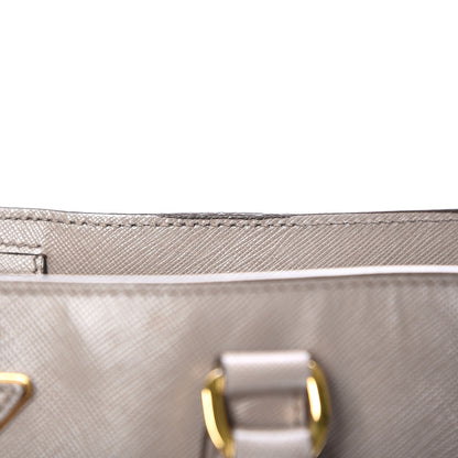Prada Saffiano Lux Large Tote Argilla 7 of 15