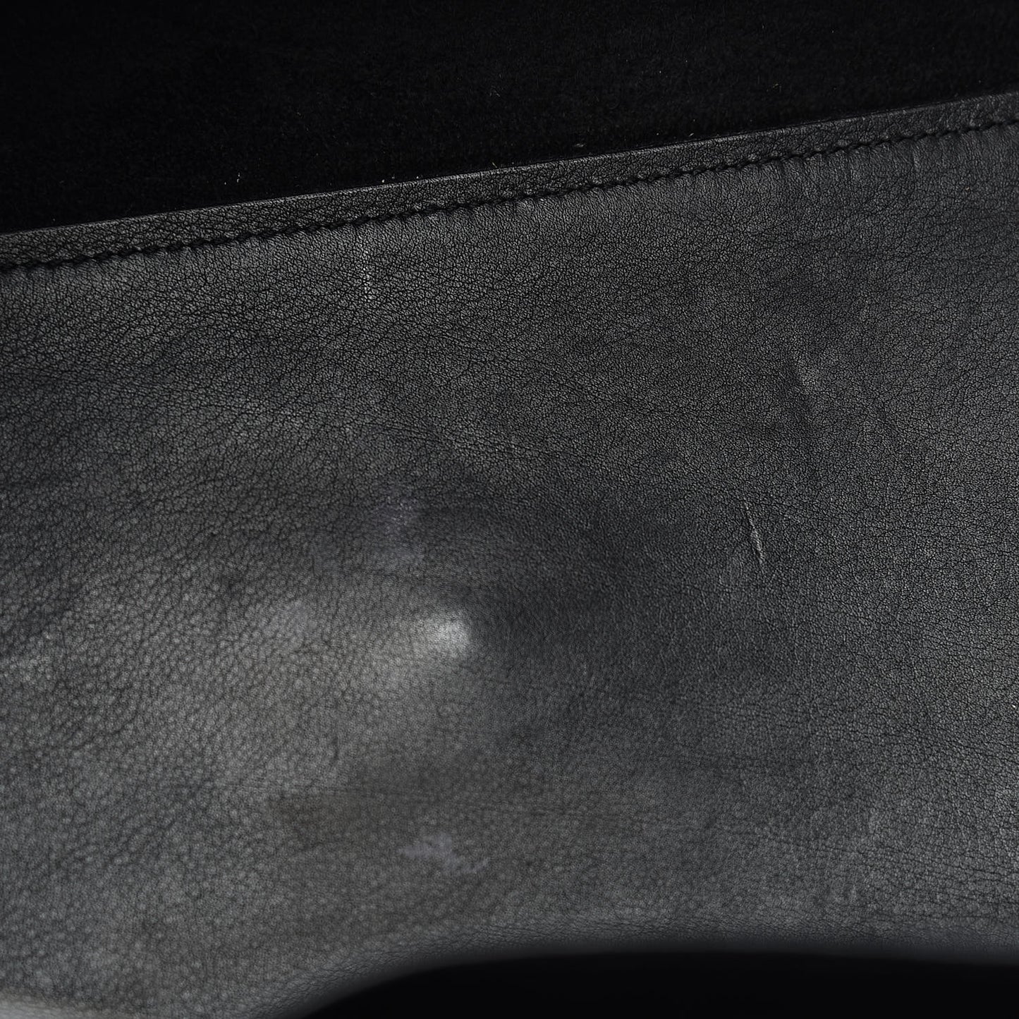 Calfskin Small Monogram Cabas Black