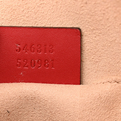 Gucci GG Supreme Monogram Blooms Mini Chain Shoulder Bag Beige Blue Navy Hibiscus Red 7 of 13