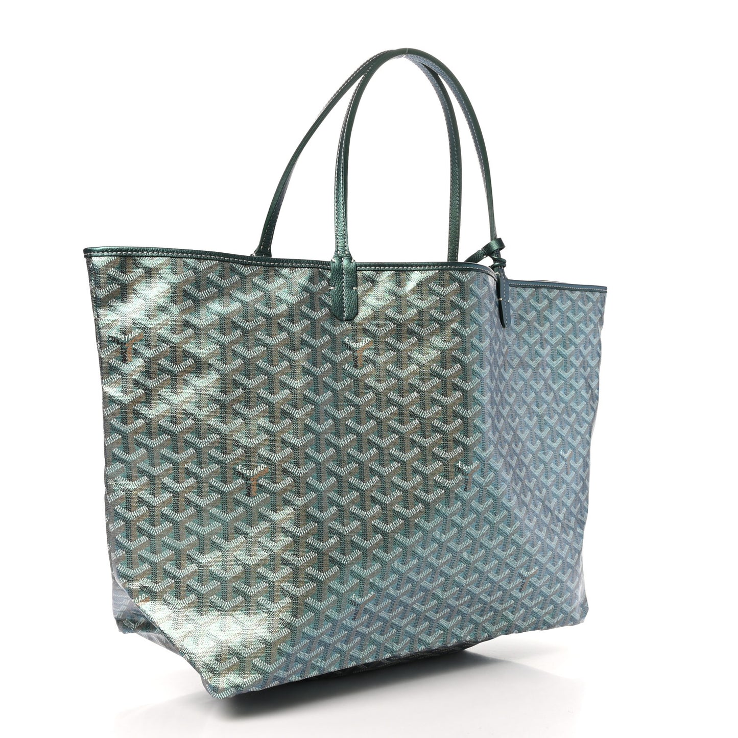 Iridescent Goyardine Saint Louis GM Pearly Green