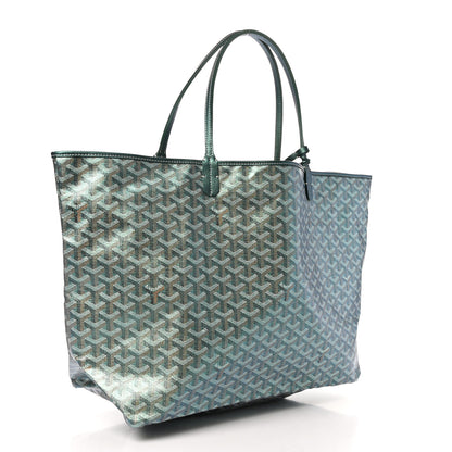 Goyard Iridescent Goyardine Saint Louis GM Pearly Green 4 of 11