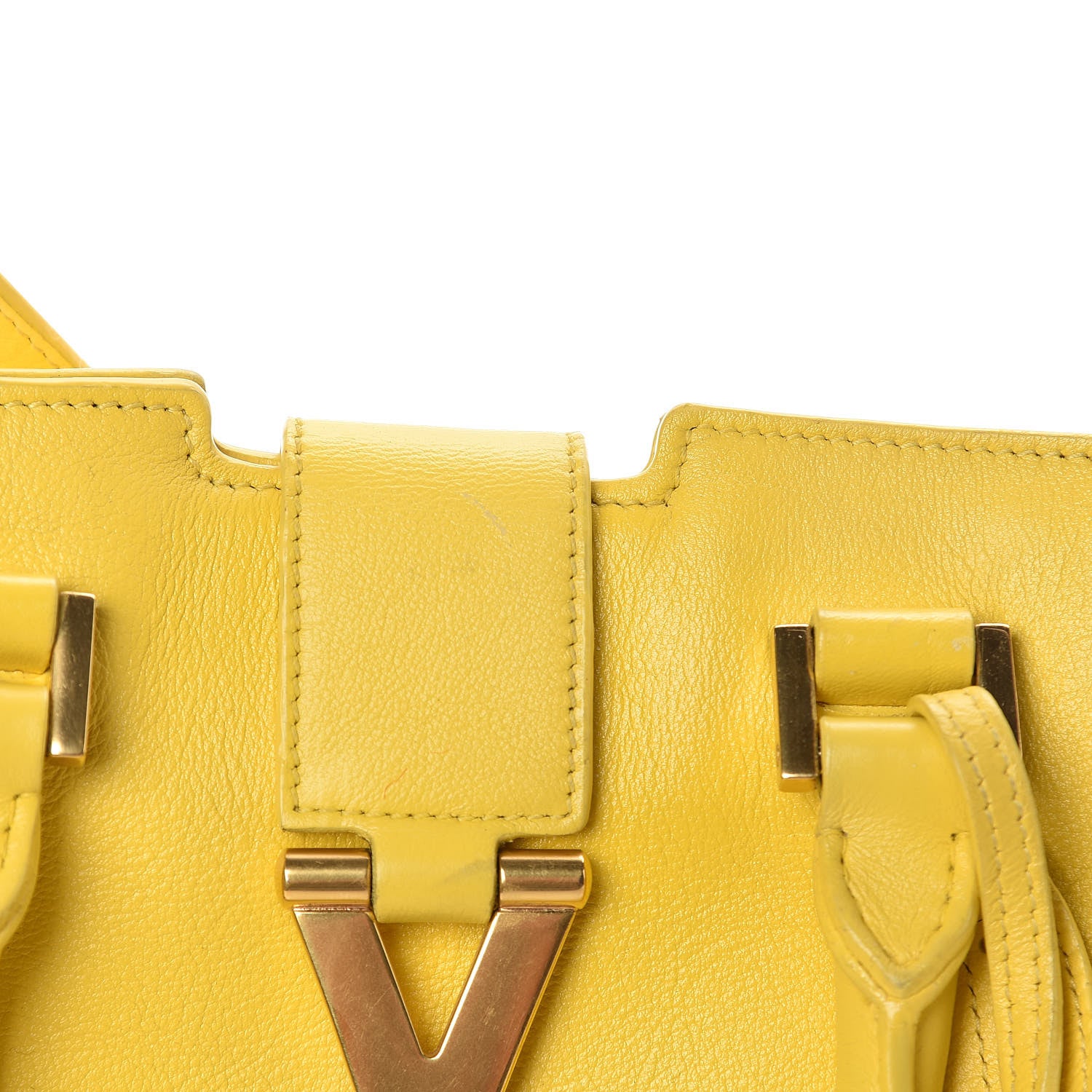 Saint Laurent Calfskin Small Classic Y Cabas Soleil 11 of 21