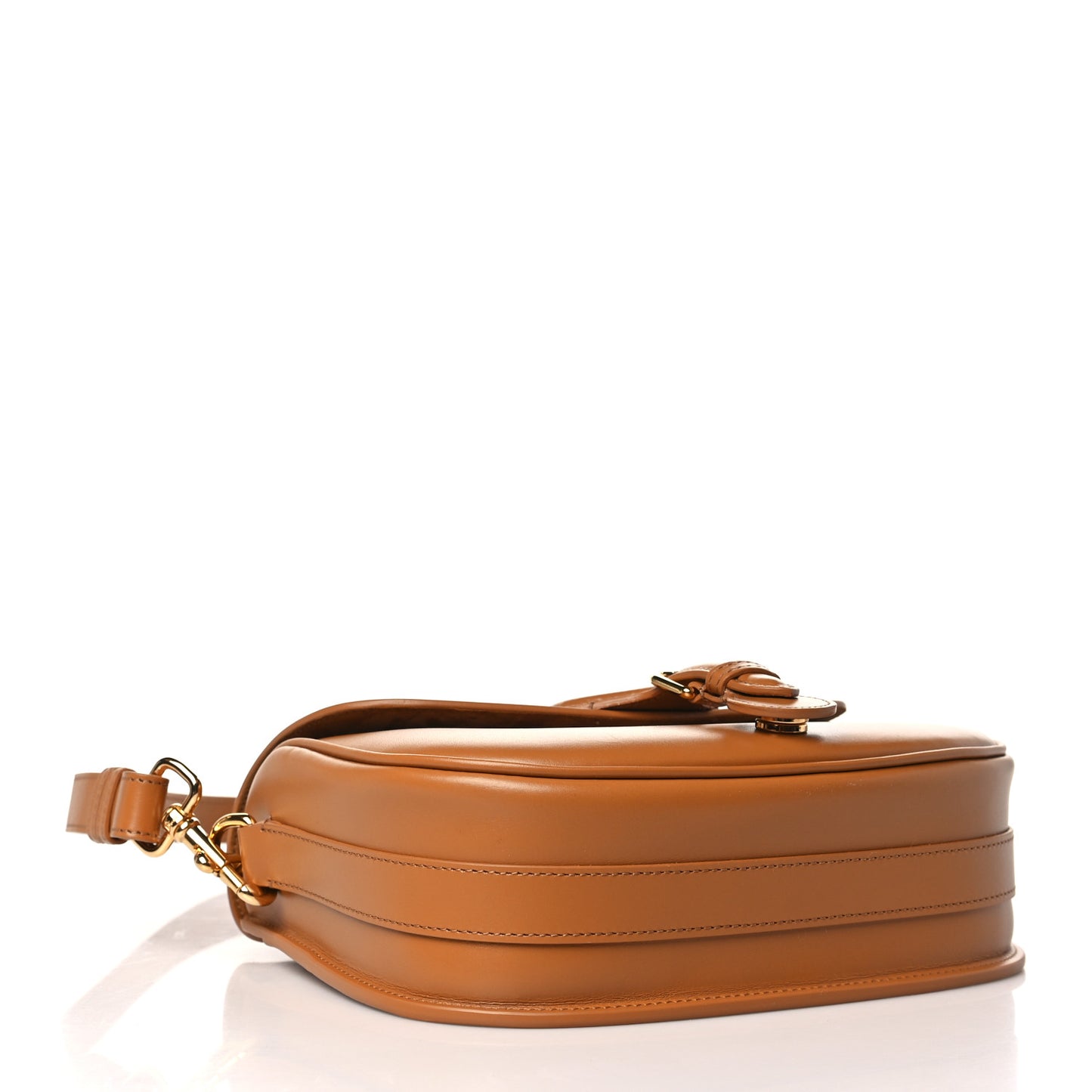 Box Calfskin Medium Bobby Flap Camel