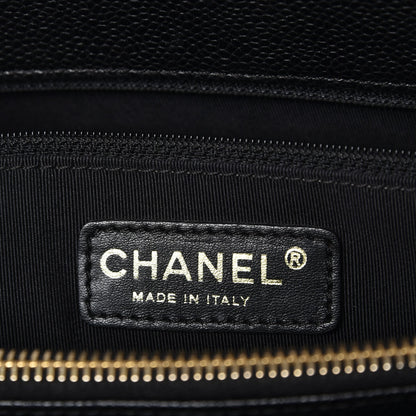 Chanel Caviar Quilted Grand Shopping Tote GST Black 5 of 9