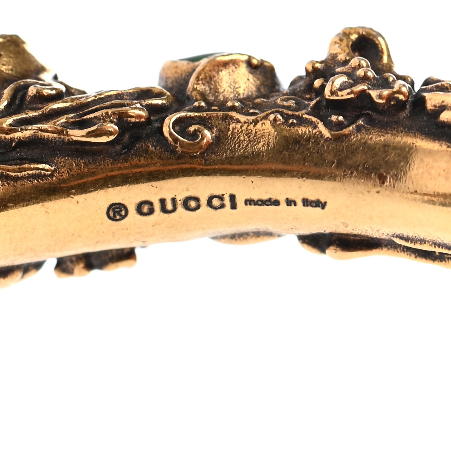 Metal Enamel Aries Bracelet L Gold Multicolor