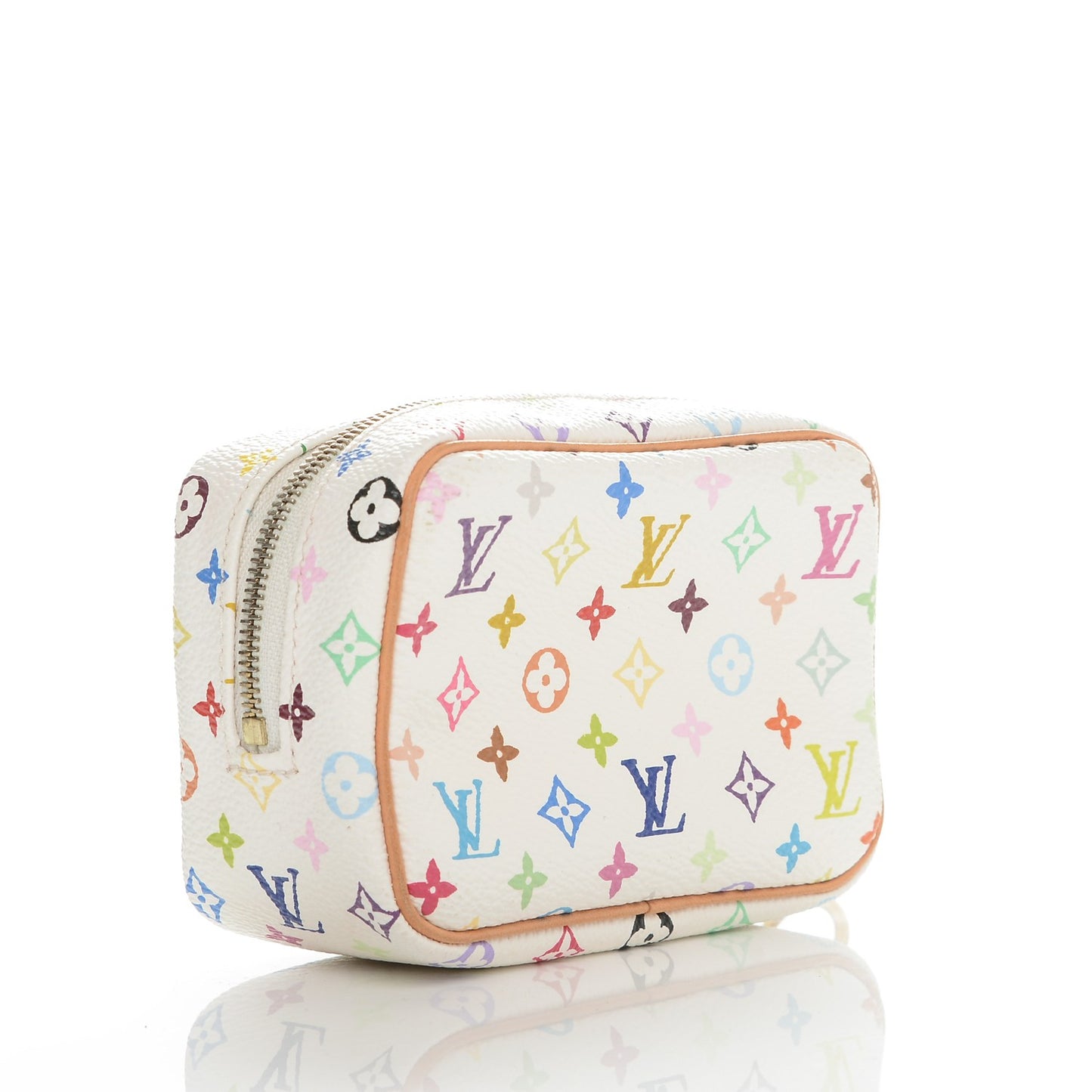 Monogram Multicolor Trousse Wapity White