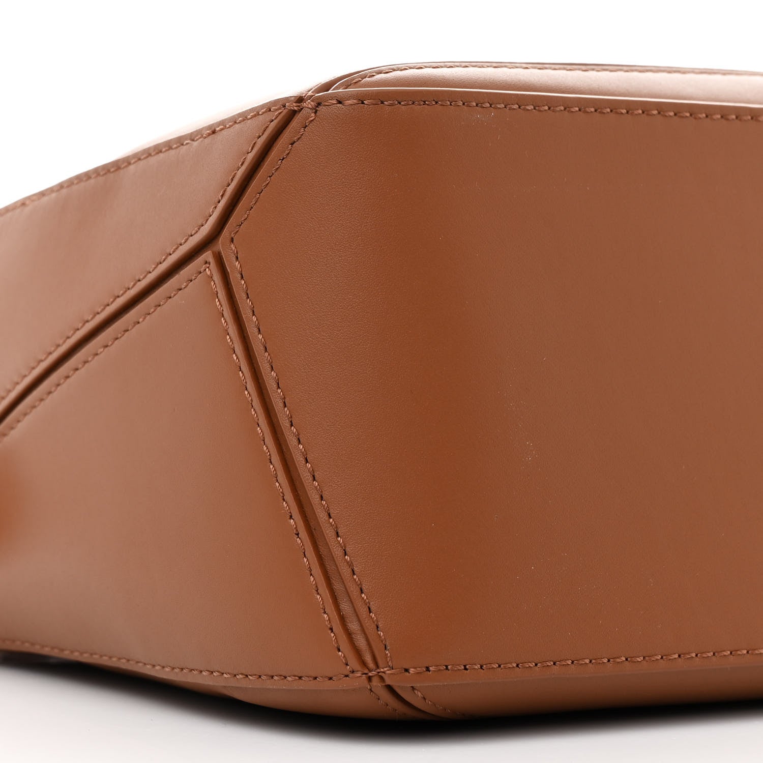 Loewe Satin Calfskin Small Puzzle Bag Pecan 8 of 9