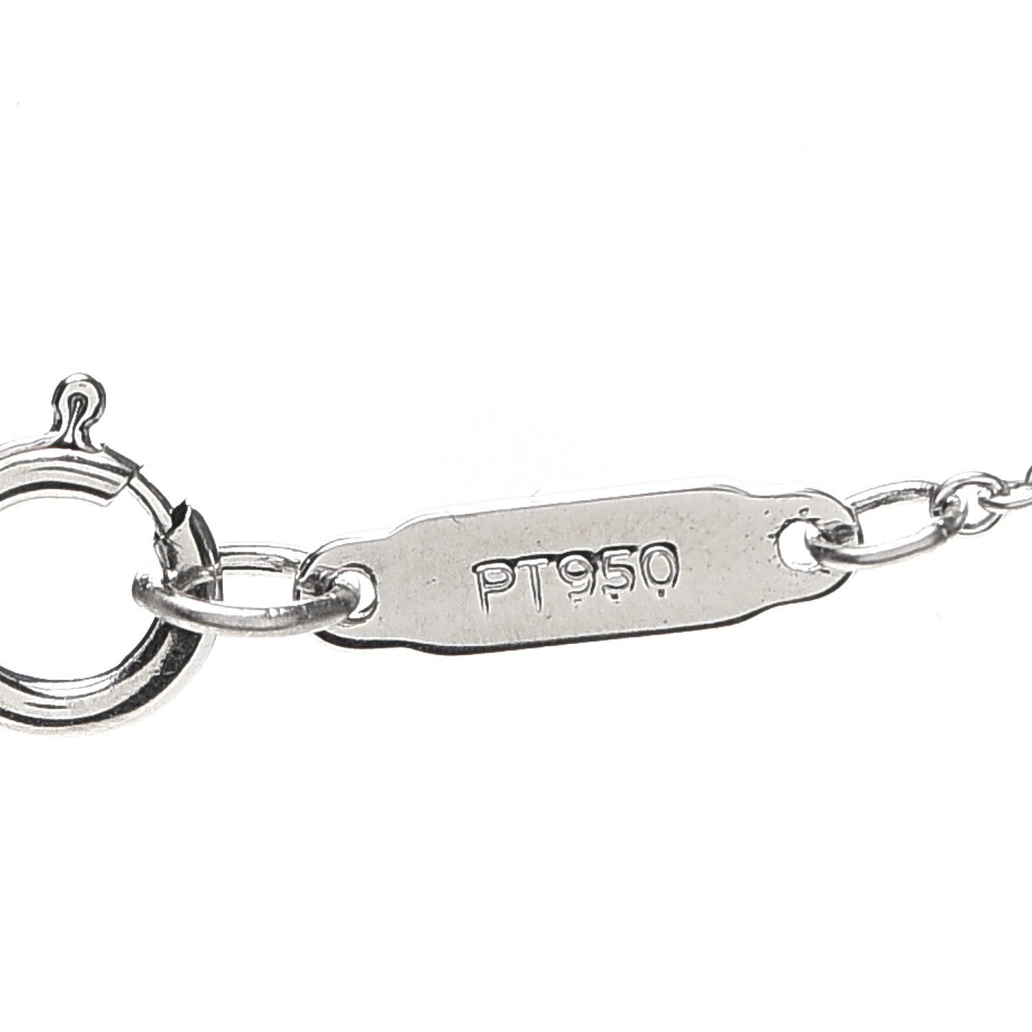 Tiffany Platinum Diamond Circle of Life Pendant Necklace 5 of 5