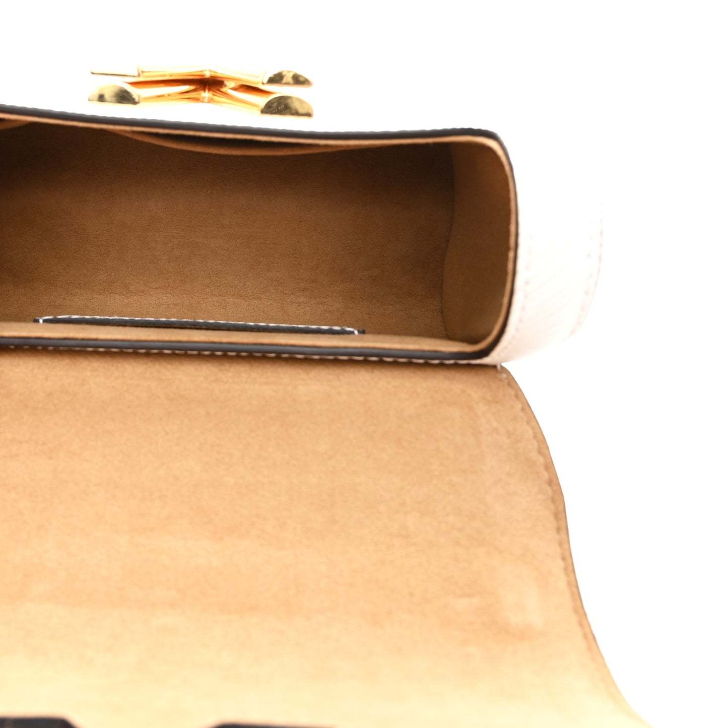 Epi Twist Shoulder Bag PM White