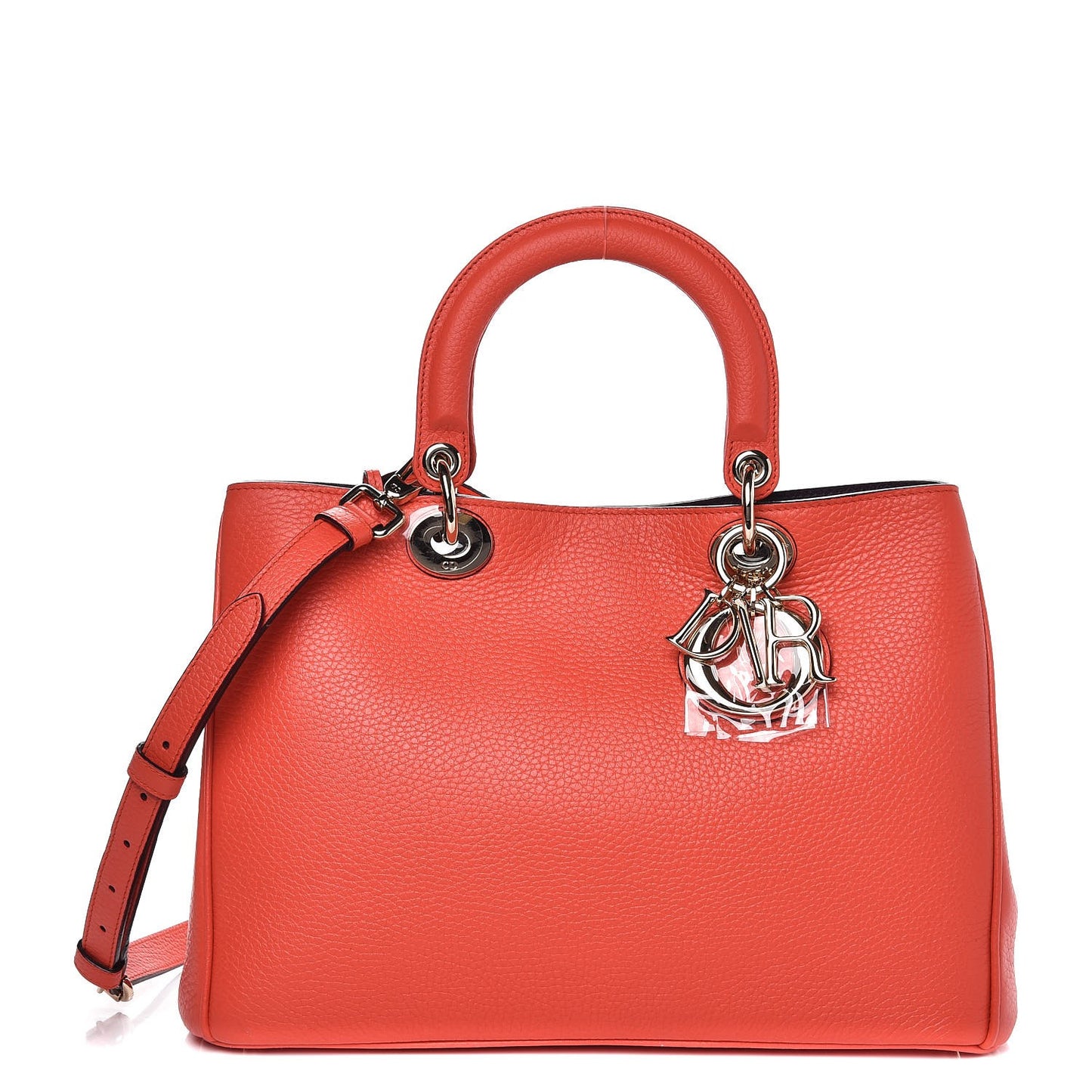 Bullcalf Medium Diorissimo Tote True Red