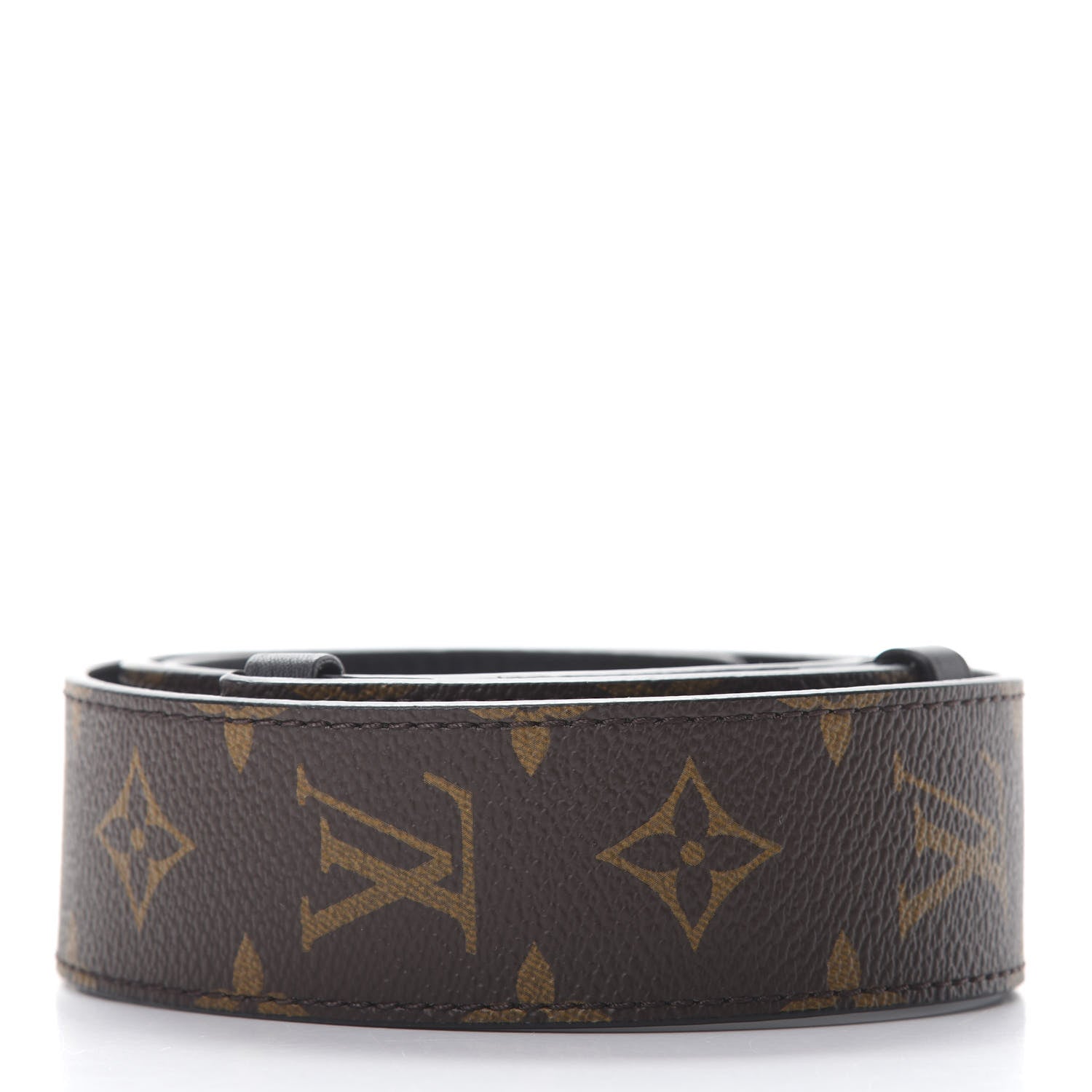 Louis Vuitton Monogram Bandouliere Shoulder Strap Black 2 of 5