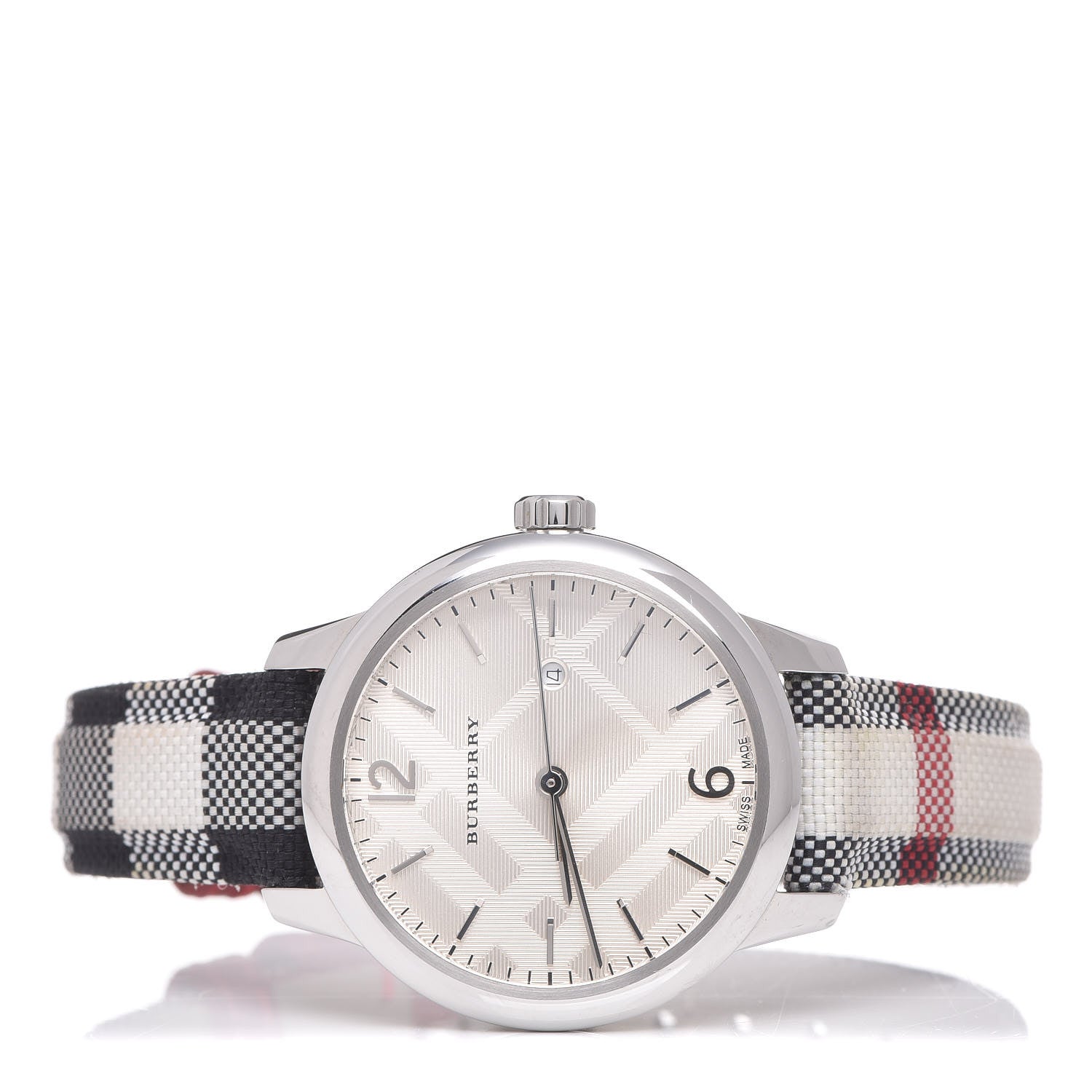 Burberry Stainless Steel Calfskin 32mm Classic Quartz Watch BU10112 3 of 8