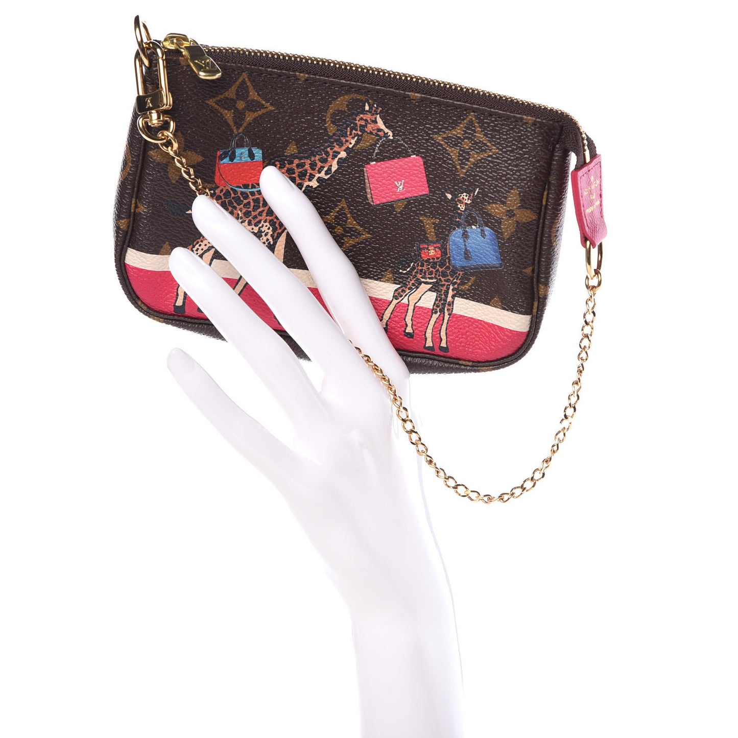 Monogram 2017 Christmas Animation Mini Pochette Accessories