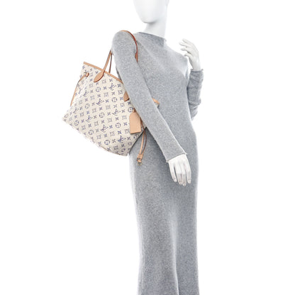 Louis Vuitton Monogram Jacquard Neverfull MM Multicolor Beige 2 of 9