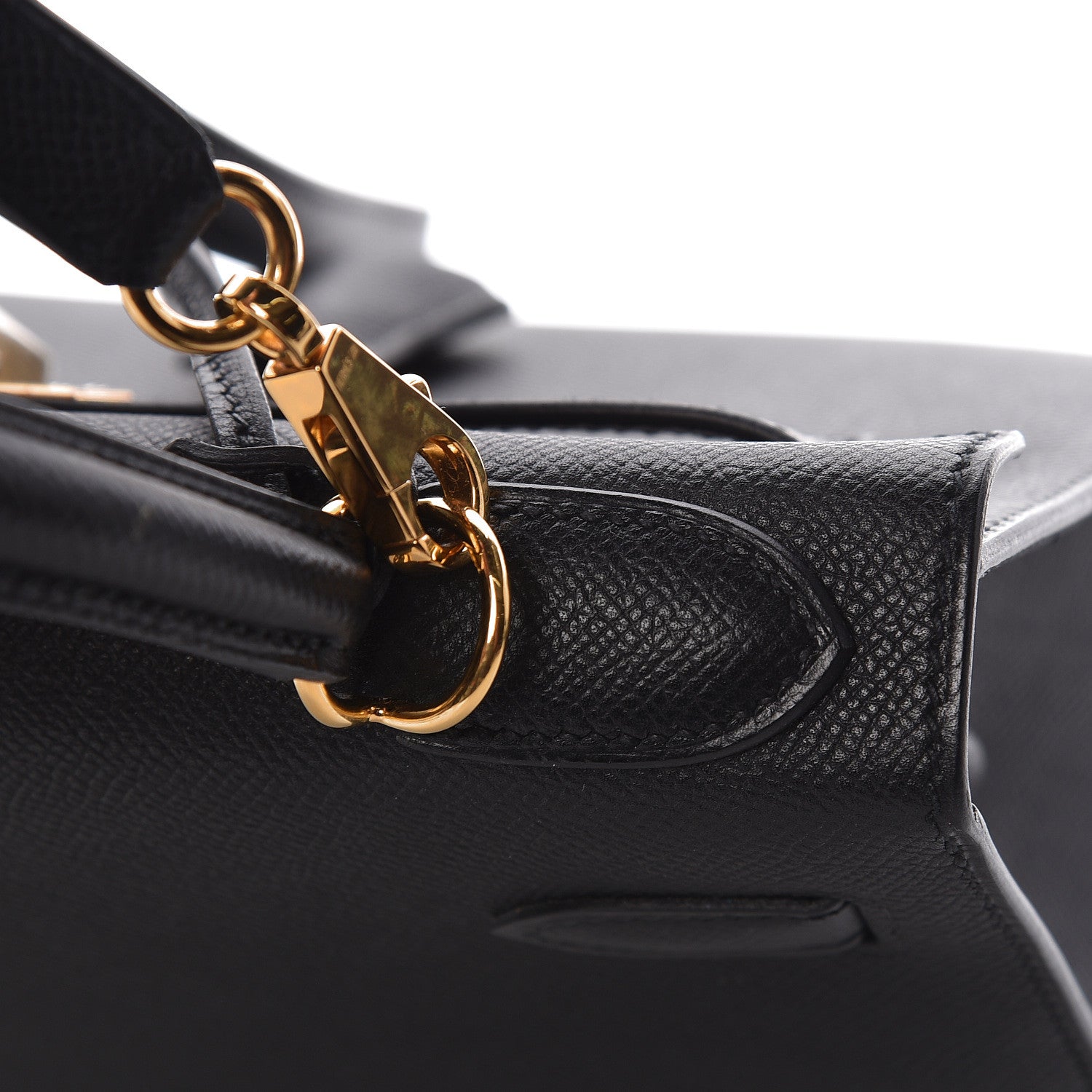 Hermes Epsom Kelly Sellier 28 Black 15 of 34