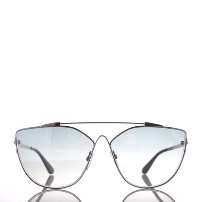 Tom Ford Jacquelyn Sunglasses TF563 Light Ruthenium 2 of 8
