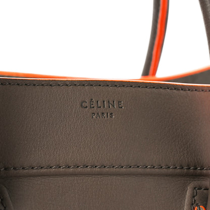 Celine Supple Calfskin Medium Phantom Luggage Grey 6 of 12