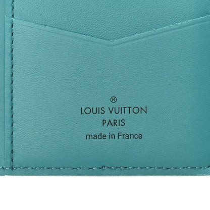 Louis Vuitton Damier Checkerboard Pocket Organizer Teal 6 of 9