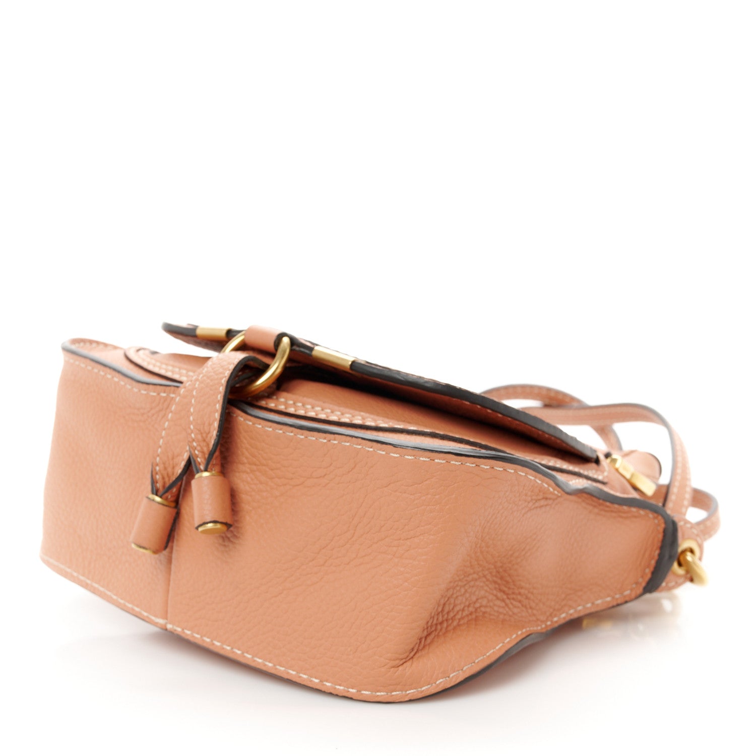 Chloe Calfskin Mini Marcie Satchel Muted Brown 11 of 11