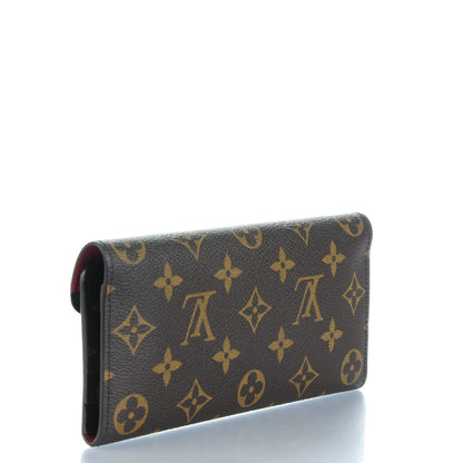 Louis Vuitton Monogram Josephine Wallet Red 3 of 8