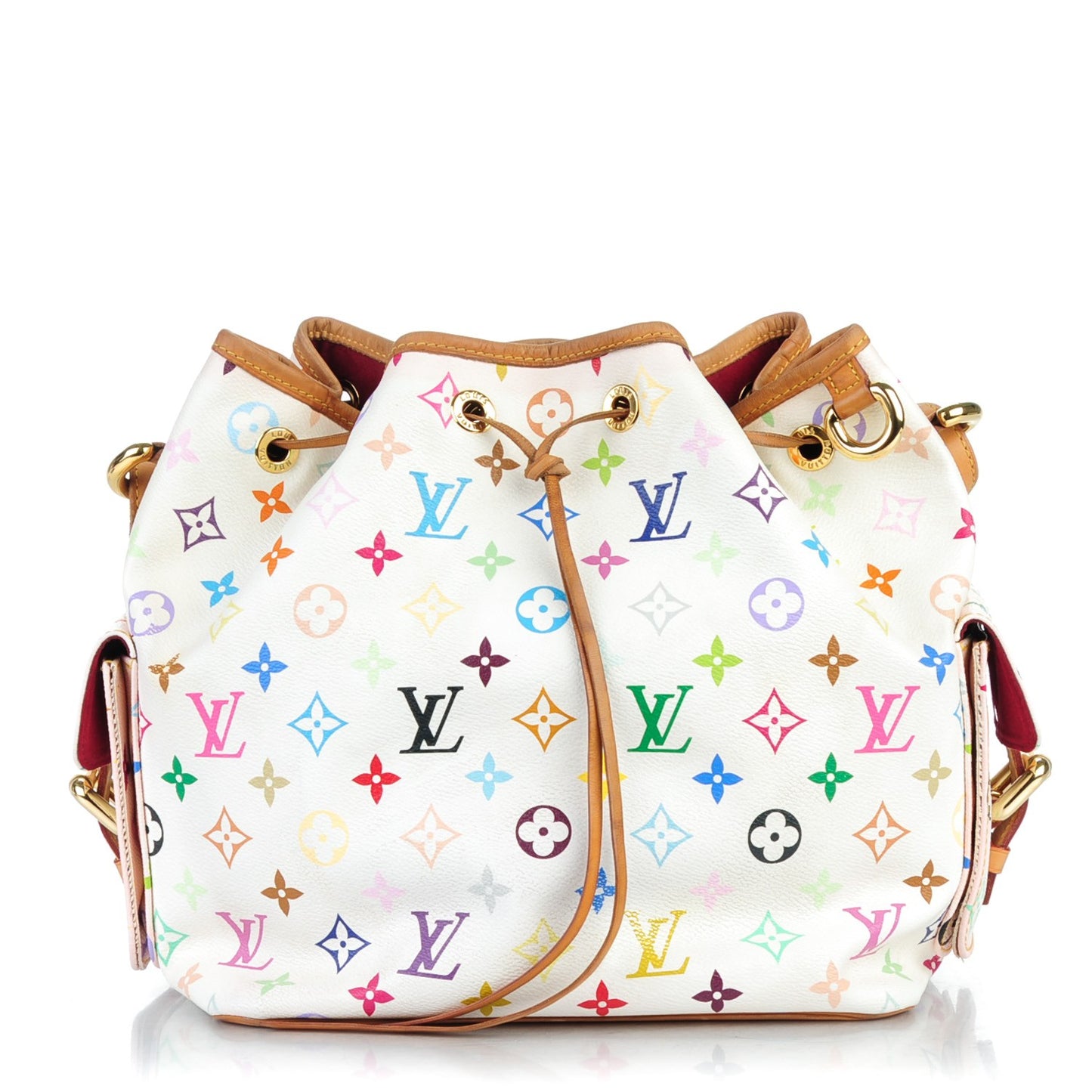 Monogram Multicolor Petit Noe White