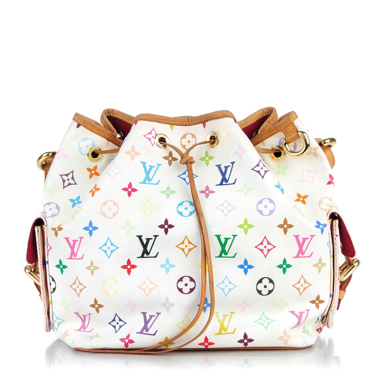 Louis Vuitton Monogram Multicolor Petit Noe White 1 of 9