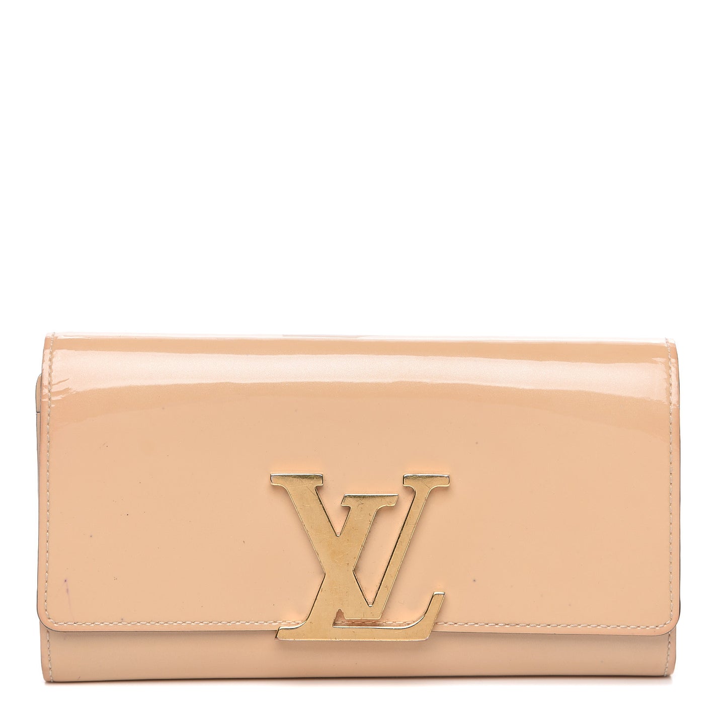 Patent Louise Wallet Dune