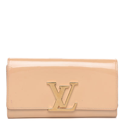 Louis Vuitton Patent Louise Wallet Dune 1 of 11