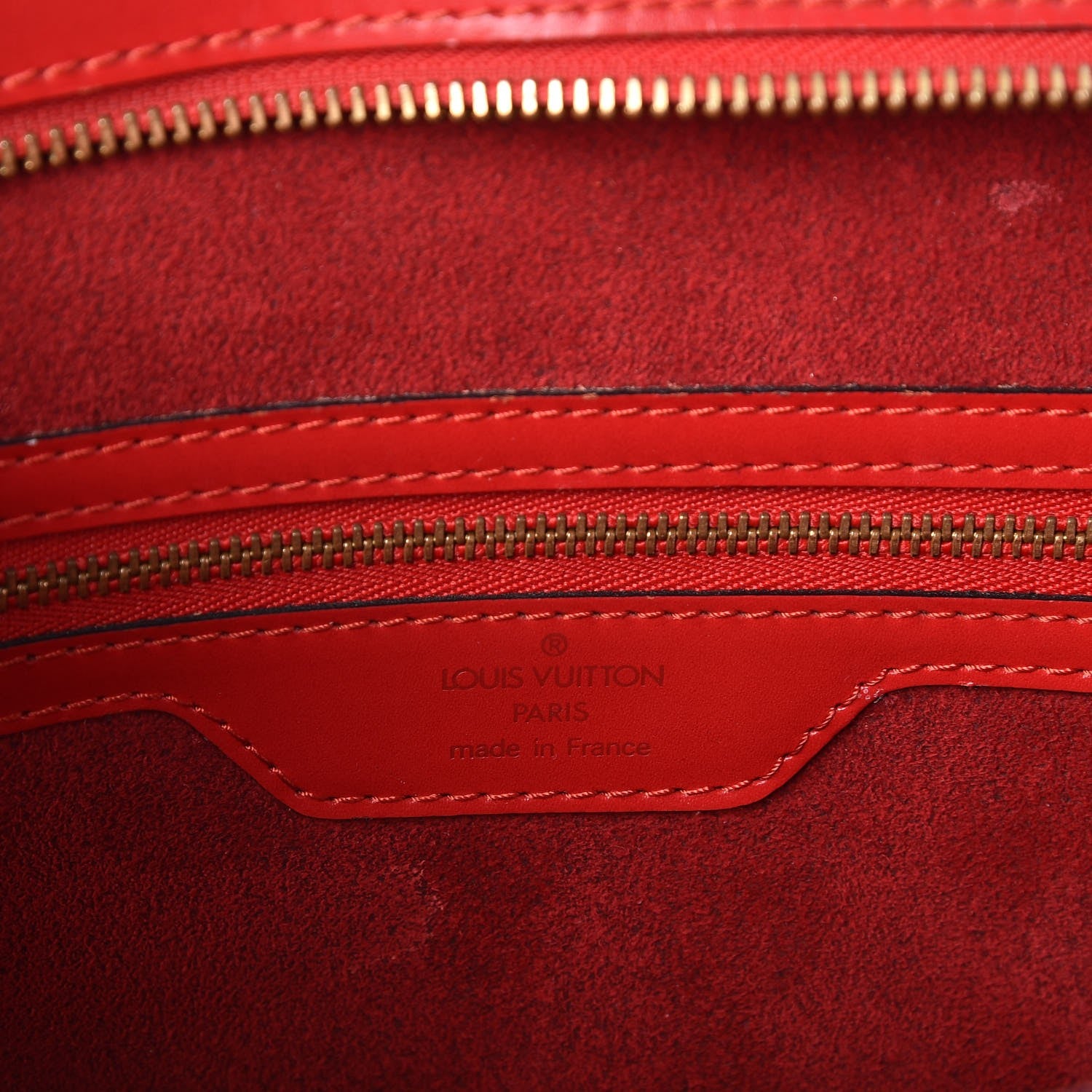 Louis Vuitton Epi Saint Jacques GM Castillan Red 7 of 11