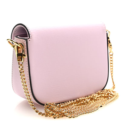 Gucci Calfskin Horsebit 1955 Super Mini Crossbody Bag Light Pink 3 of 11