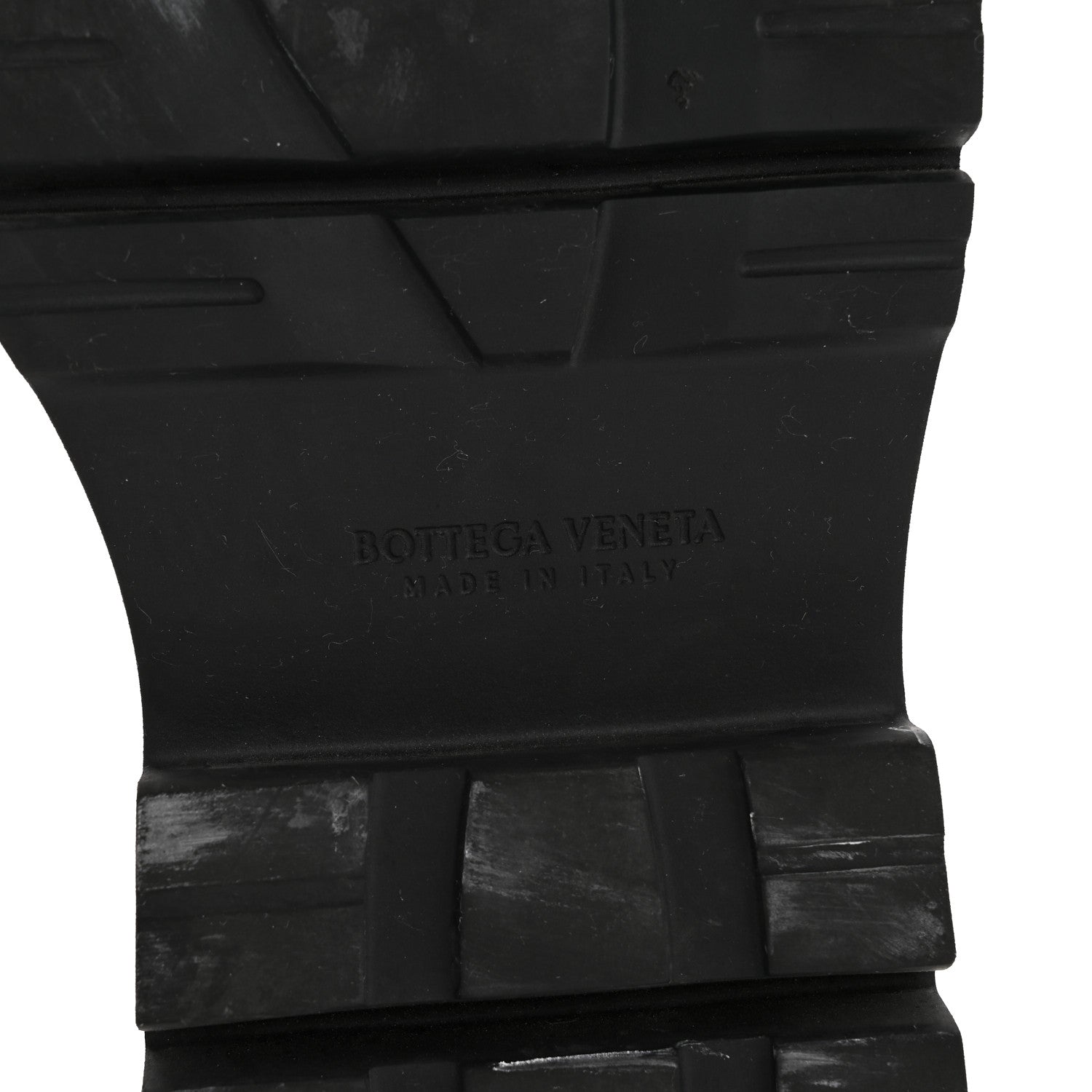 Bottega Veneta Brushed Calfskin Lug Mary-Jane Loafers 37.5 Black 7 of 9