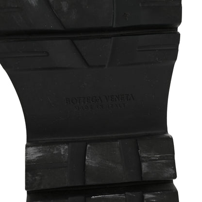 Bottega Veneta Brushed Calfskin Lug Mary-Jane Loafers 37.5 Black 7 of 9