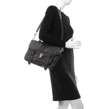 Proenza Schouler Lambskin Medium PS1 Satchel Pepe 2 of 8