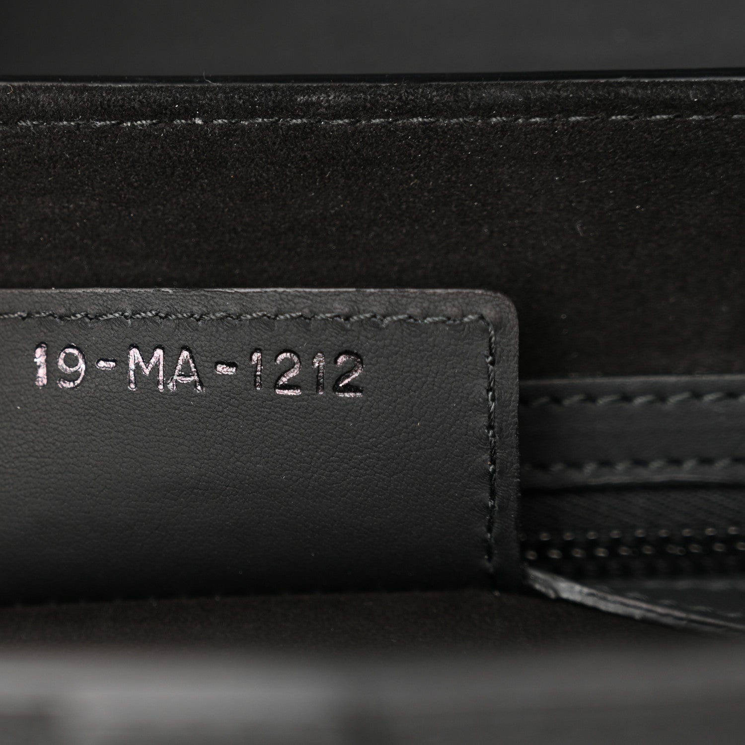 Christian Dior Ultra Matte Calfskin Saddle Bag Black 7 of 10