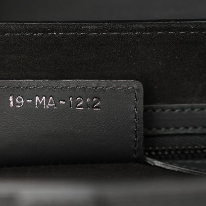 Christian Dior Ultra Matte Calfskin Saddle Bag Black 7 of 10