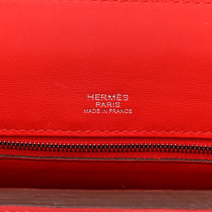 Hermes Taurillon Maurice Swift 24/24 29 Rouge De Coeur Rouge Piment 6 of 18