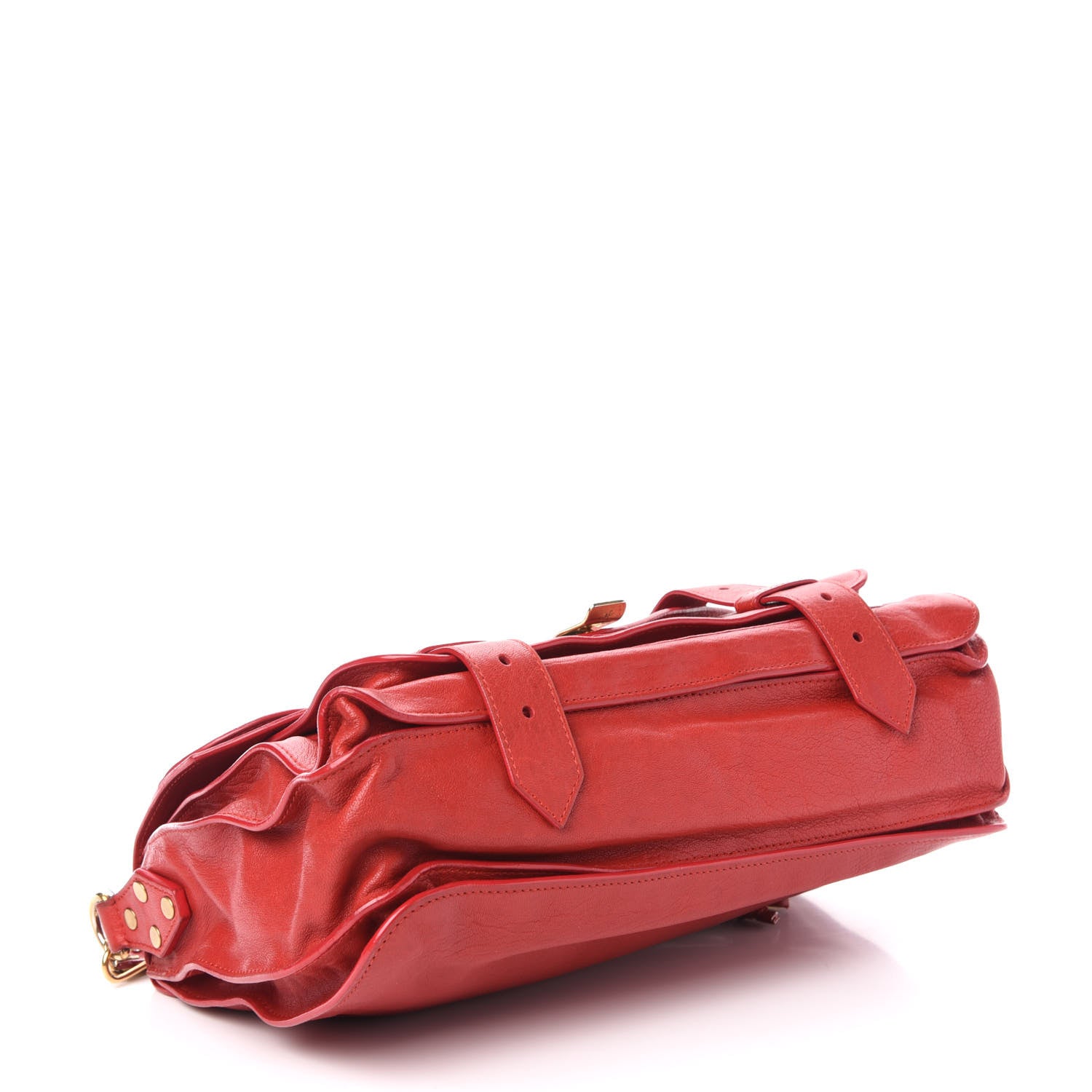 Proenza Schouler Lambskin Medium PS1 Satchel Red 4 of 11