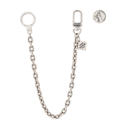 Louis Vuitton Metal Mens XL Key Chain Silver 2 of 4