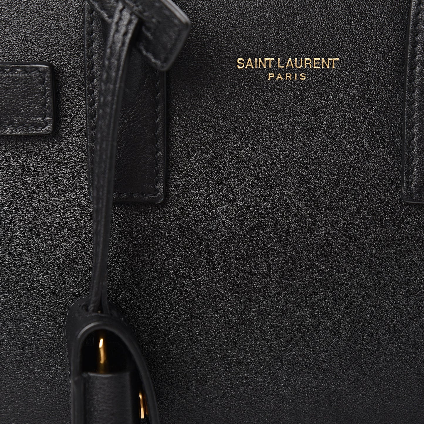 Calfskin Nano Sac De Jour Black