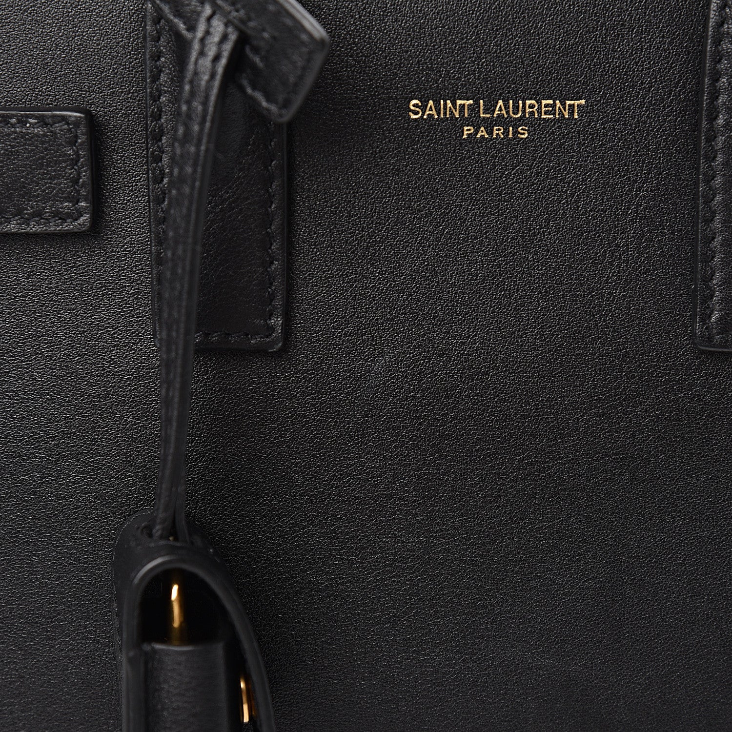 Saint Laurent Calfskin Nano Sac De Jour Black 10 of 11
