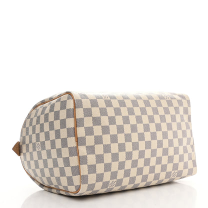 Louis Vuitton Damier Azur Speedy 30 4 of 11