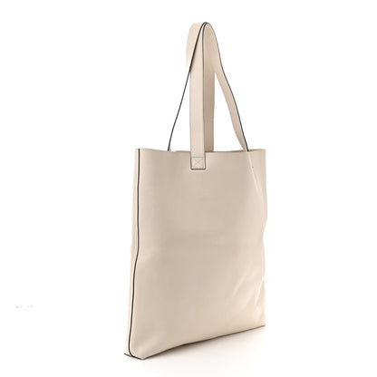 Gucci Calfskin Mens Logo Tote White 3 of 11