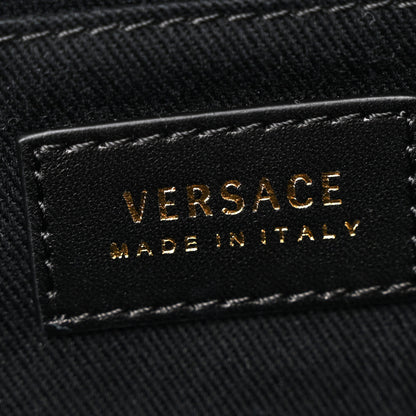 Versace Nappa Barocco Printed Quilted Vanitas Medea Belt Bag Black 6 of 10
