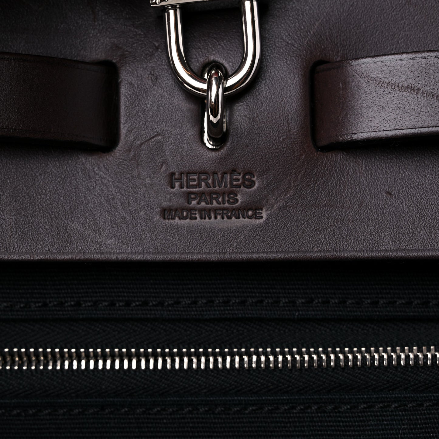 Toile Vache Hunter Herbag Zip 31 PM Black Ebene